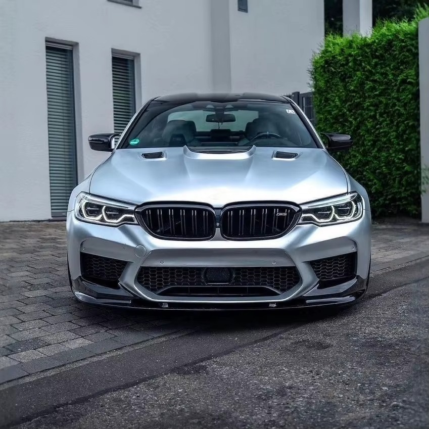 Suitable for Bmw 5 Series F90 2018-2020 Model Front Spoiler M5 Style Front Lip Spoiler Front Bumper