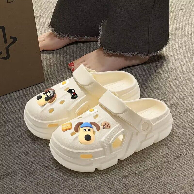 Summer Cave Shoes Women's Cartoon Outer Wear 2024 New Thick Bottom Couple Beach Outdoor Baotou Sandals and Slippers for Men Summer Cave Shoes Women's Cartoon Outer Wear 2024 New Thick Bottom Couple Beach Outdoor Baotou Sandals and Slippers for Men