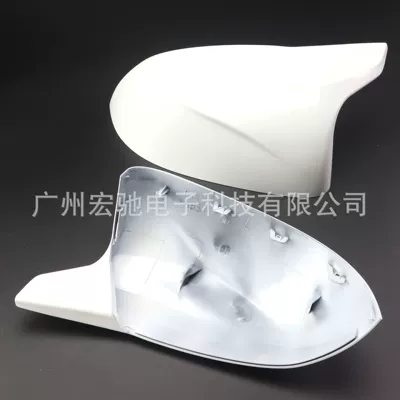 Suitable for Bmw X3 X4 X5 X6 F15 F16 F25 F26 Ore White Horn Rearview Mirror Shell Ears