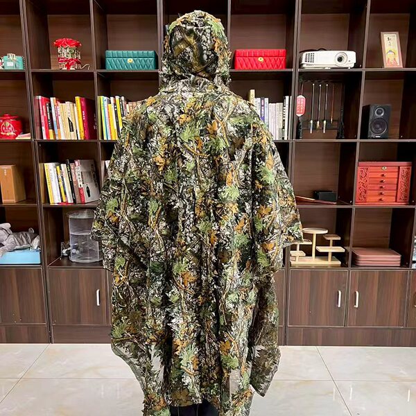 Maple leaf camouflage suit