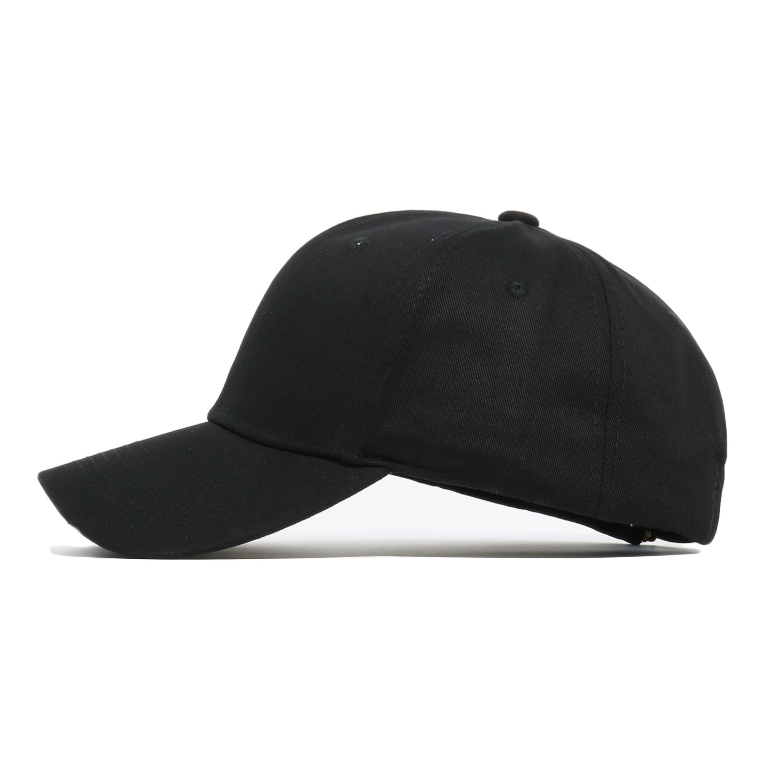 Unisex Gender Embroidery Design Basic Style Crimping Rim Unisex Basic Cross Embroidery Crimping Baseball Cap
