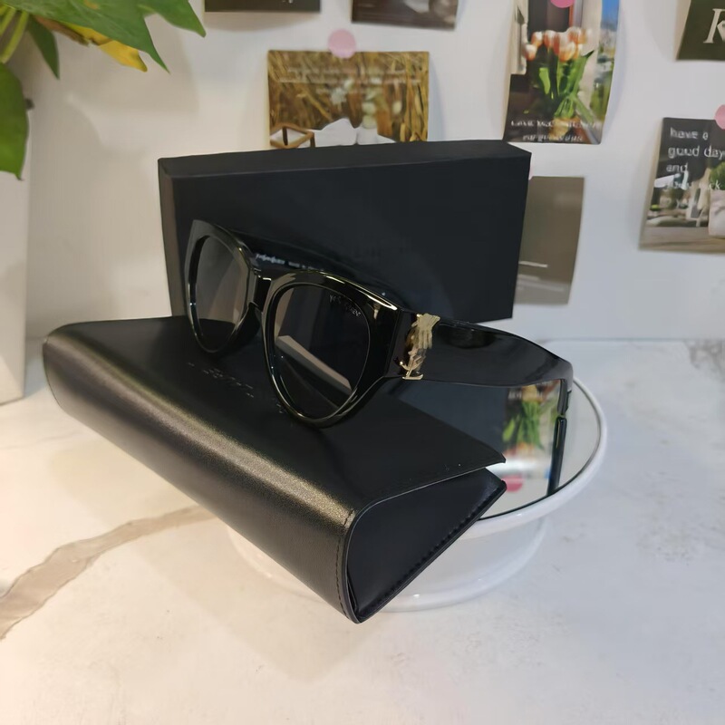 Y's New M94 Cat-Eye Rose Park Caiying's Same Style Little Red Book Sunglasses Fashion Photo Small Frame Sunglasses Wholesale