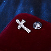 Classic small brooch, jacket, pin, airplane, badge, European style, maple leaf