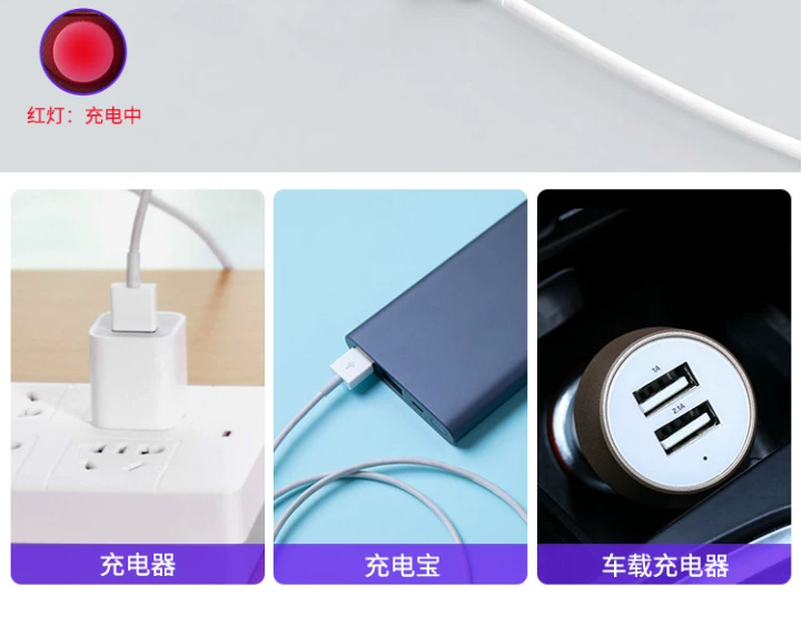 A10 Mini Purple Light Flashlight for Fluorescent Agent Detection, UV Jade Identification, Anti-Counterfeiting, White Light, Rechargeable, Money Detection