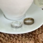 小众开口个性复古指环