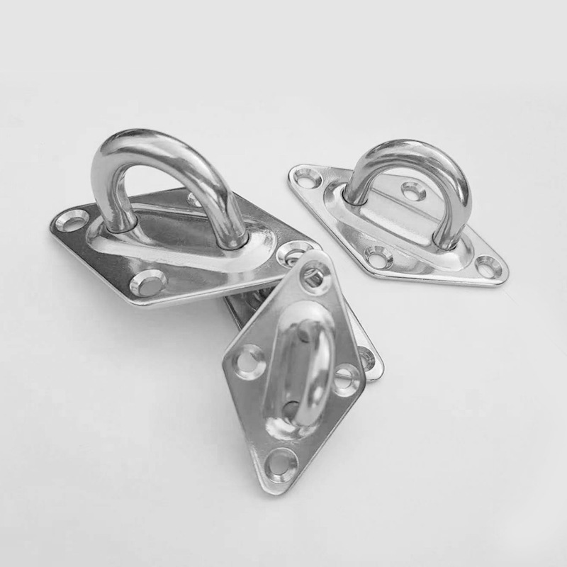 不锈钢304 316 菱形门扣 船扣 菱形固定扣 遮阳帆配件