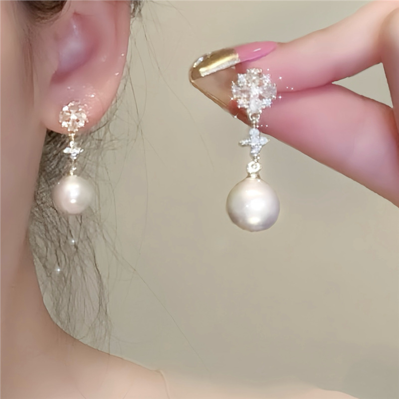 골드(925 실버 바늘 한 쌍)