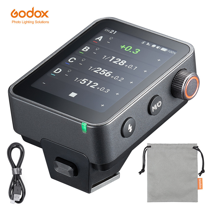 Godox X3 Pro Hd Touch Screen Wireless Flash Trigger Ttl High-Speed Synchronization Built-In Lithium Battery Transmitter