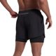 Running Shorts Men's Professional Marathon Track and Field Three-point Pants with Lined Double-layer Pants Sports Fitness Mobile Phone