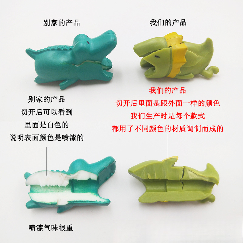 跨境咬一口数据线保护套动物理线器防折断绕线器手机充电线保护套|undefined