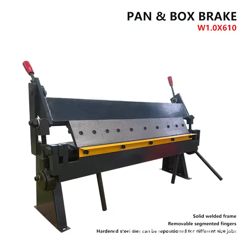 金属折弯机长度 Z610可拆卸分体式刀片 盒型折弯 多功能 全钢结构
