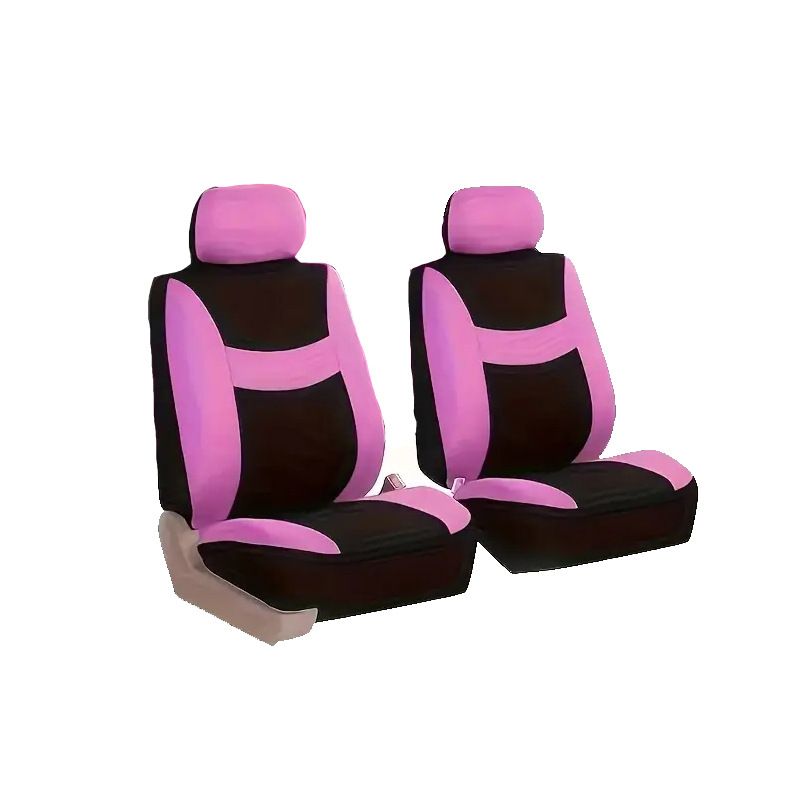 Russian, European, American, and Mexican Smiley Face Style Universal Car Seat Covers for Front Seats, 9-Piece Set for Five-Seater Cars, Direct from the Manufacturer