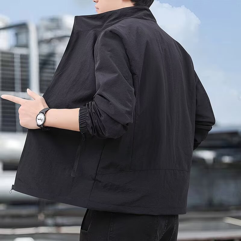 Chaqueta de hombre primavera y otoño nuevo estilo casual primavera y otoño al aire libre montañismo chaqueta de asalto para hombres image 7