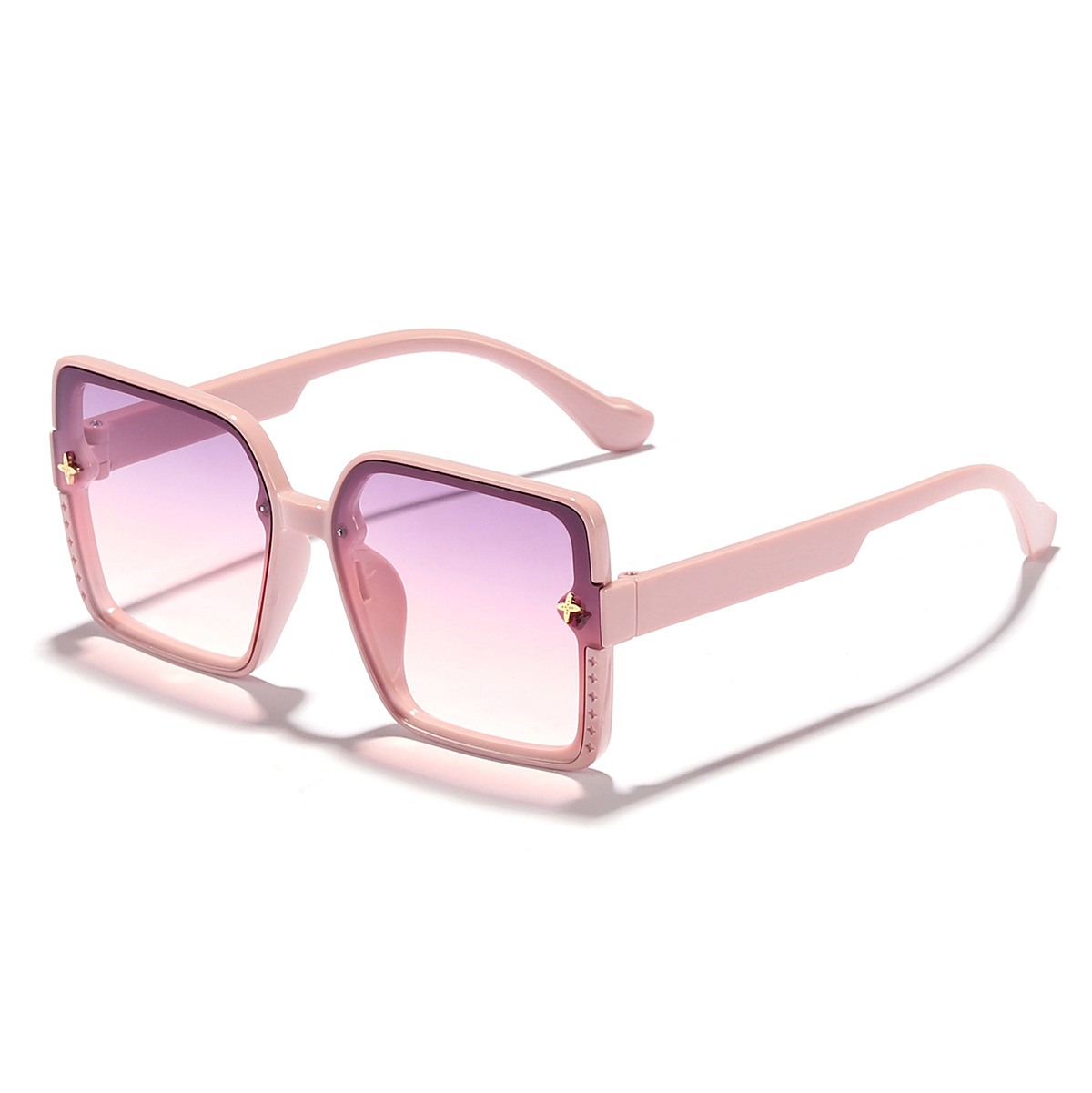 2024 nuevas gafas de sol de celebridades de Internet para mujer, el marco grande de verano es delgado y la cara es pequeña, las gafas de sol retro literarias de moda combinan con la tendencia