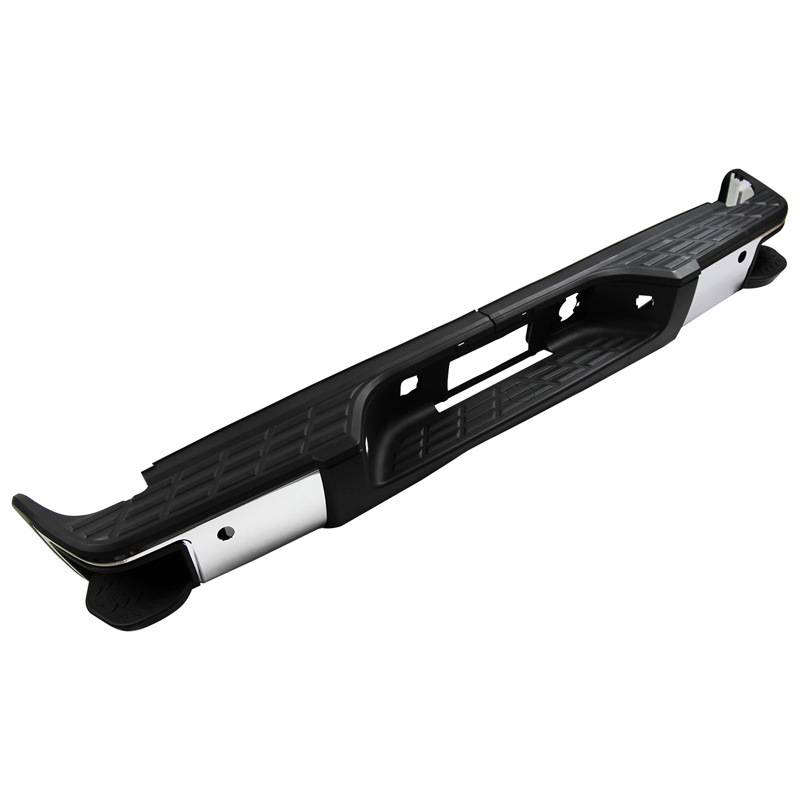 Aplicable a Chevrolet 08-13 Silverado Rear Bar Solode Modificado con Pedal lateral Galvanizado con agujeros de radar