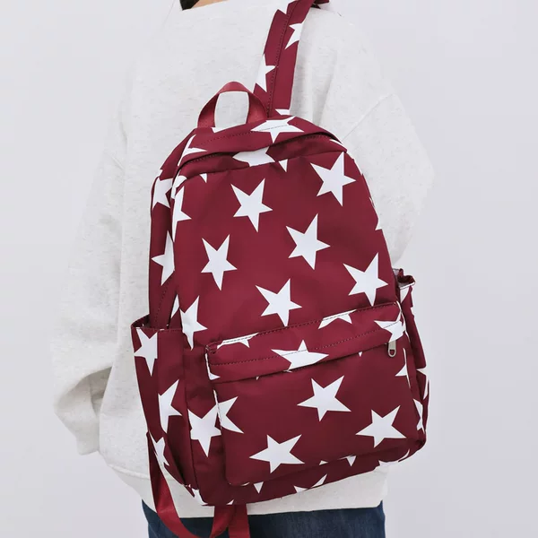 Summer New Style School Bag for Middle School Students, Japanese Harajuku Style Fresh Backpack, Forest Style College Student Travel Backpack
