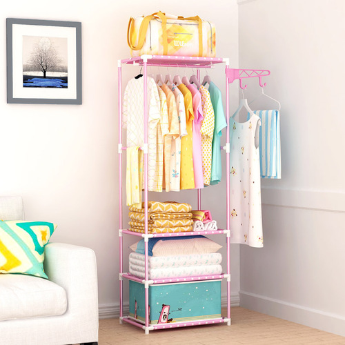 New multifunctional coat rack, fashionable multi-layer clothes hanger, rotating clothes rack, storage and organization, reinforcement for floor-standing bedroom