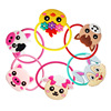 Children's hair accessory PVC, farm, hair rope, new collection