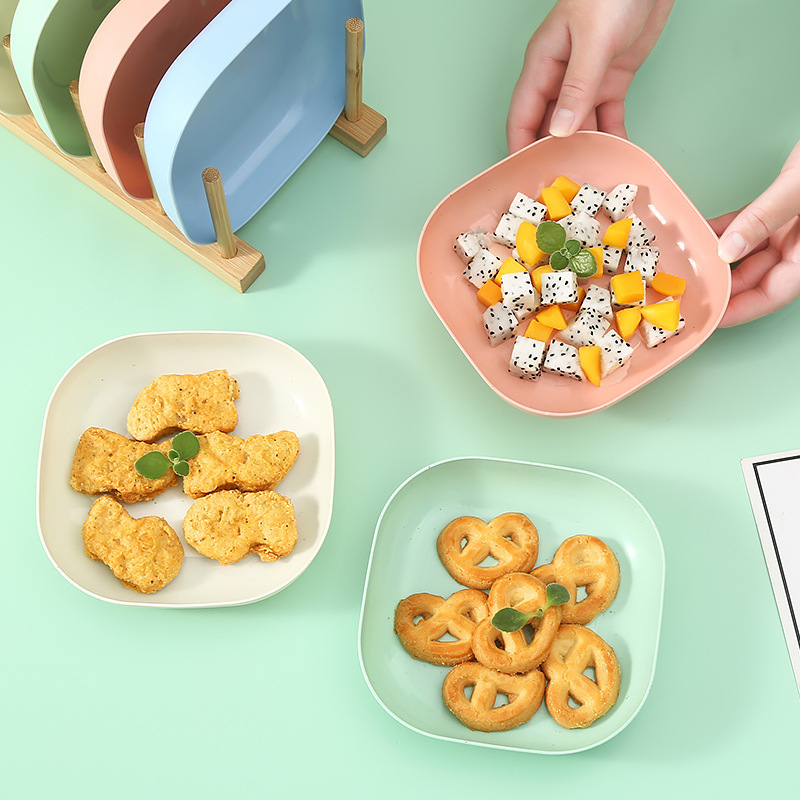 ヨーロッパのクリエイティブなかわいい小さなプレート家庭用骨吐き皿ダイニングテーブルプラスチック骨皿ゴミ骨吐き皿|undefined