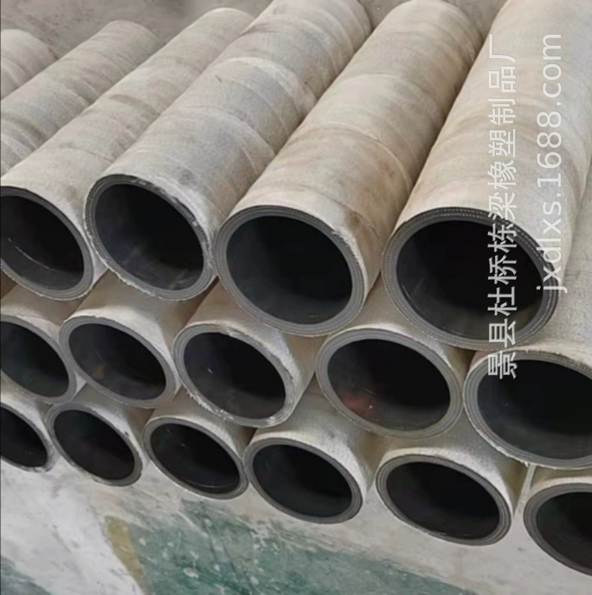 厂家供应 耐温石棉胶管 玻璃纤维布胶管电炉用耐温胶管 防火胶管