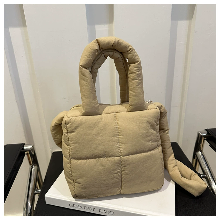 Soft demi-season pillow, one-shoulder bag