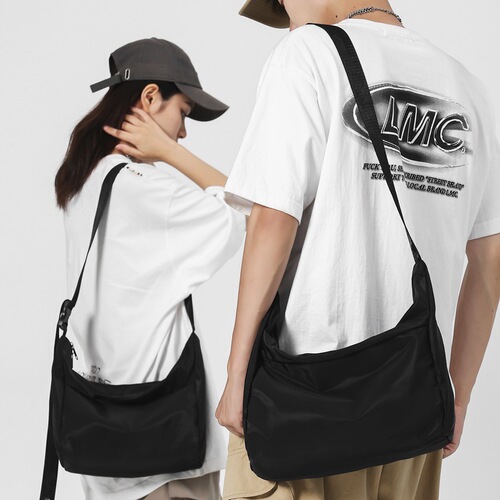 New Youth Nylon Crossbody Bag for Men, Origin Street Style, Instagram Girl, Smart Operations Backpack for Students, Fashion Street Top Handle Bag