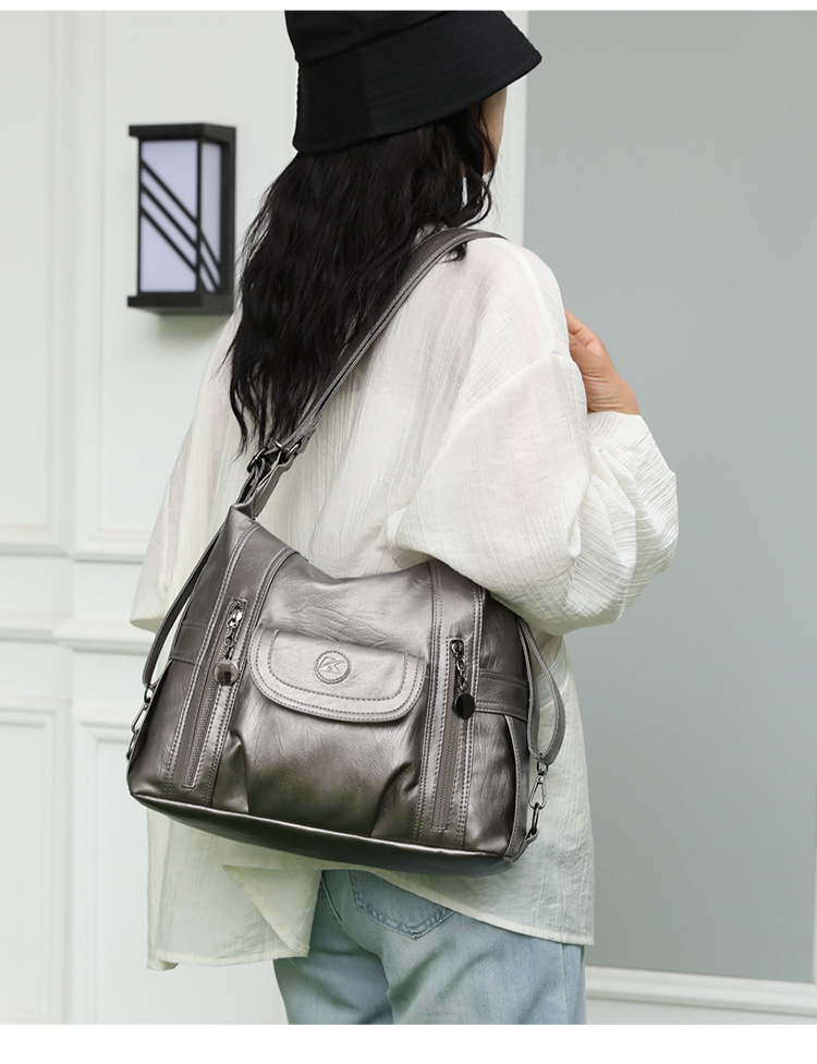 Trendy Women Shoulder Bag Large Capacity Versatile Crossbody_voghion.com