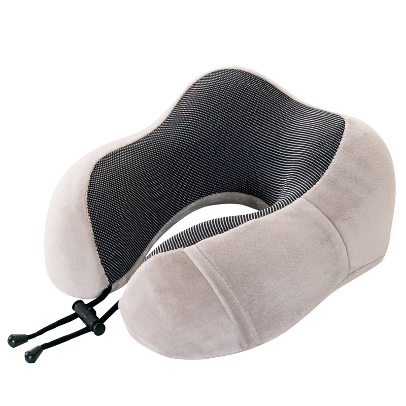 Almohada de viaje con memoria Almohada en forma de U al por mayor Almohada transfronteriza de comercio exterior Almohada de siesta de oficina de coche Almohada en forma de U