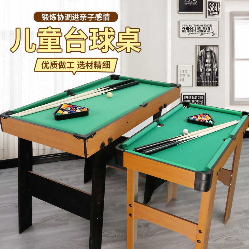 Cross-border wooden folding storage billiard table children's battle desktop billiards adult leisure decompression parent-child game