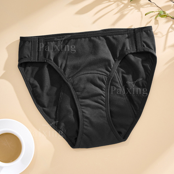 Menstrual Side-Opening Buckle Personalized No-Take-Off Women's Menstrual Period Special Underwear 5-Layer Widened and Longed Leak-Proof Underwear