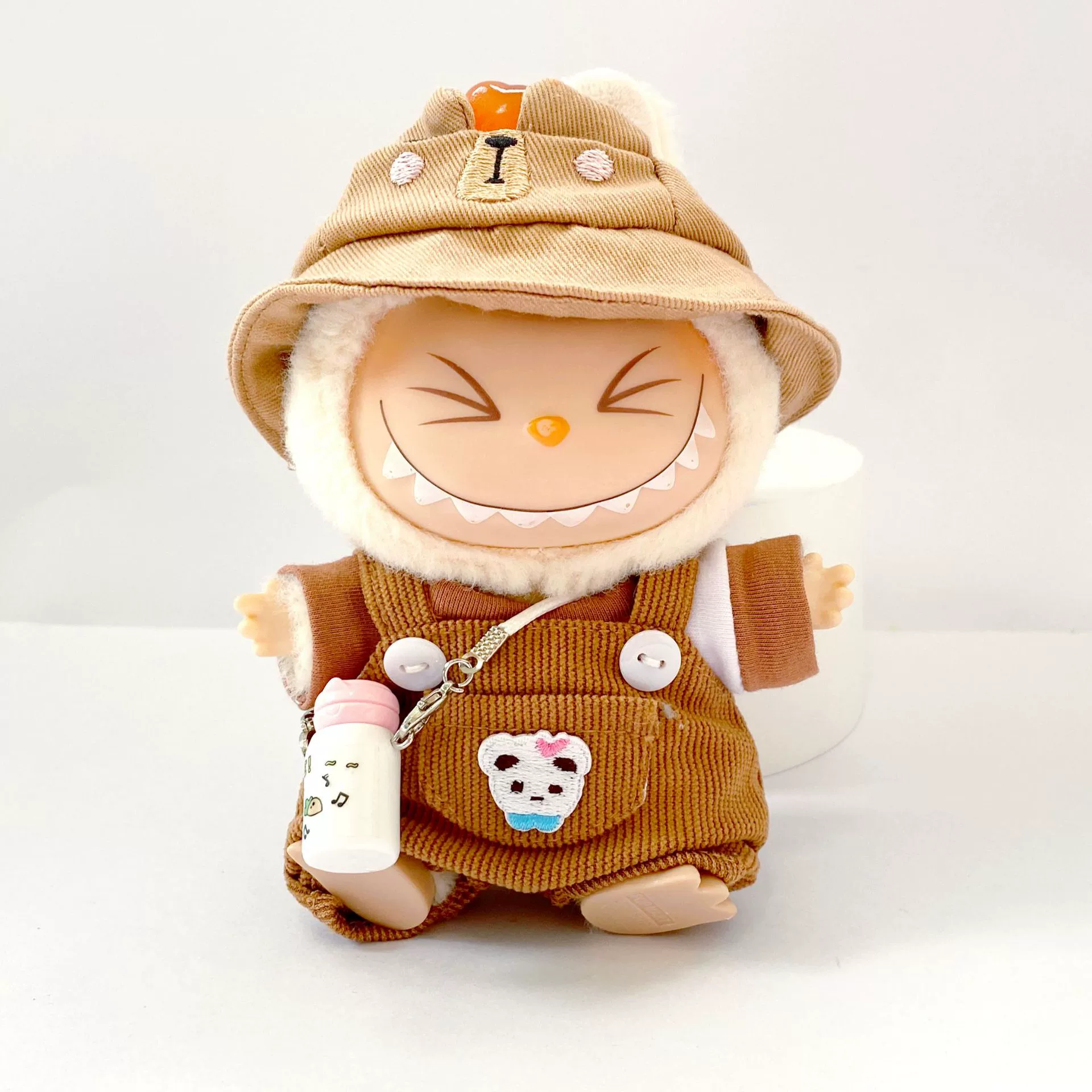 Doll plastic, overall for dressing up, second generation, children's clothing