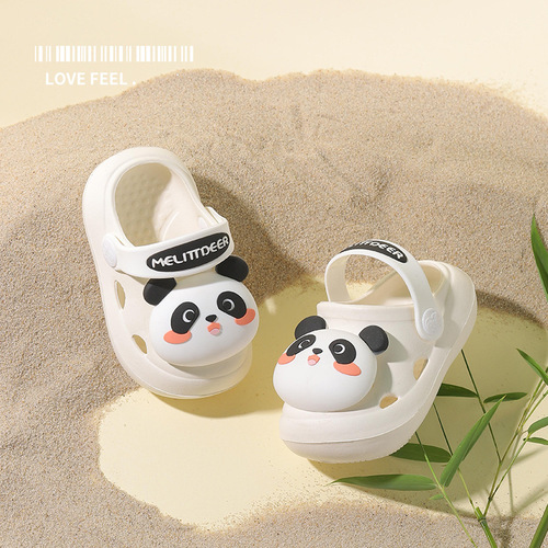 Summer baby and children's slippers wholesale cute cartoon clogs for boys and girls breathable wear-resistant slippers and sandals
