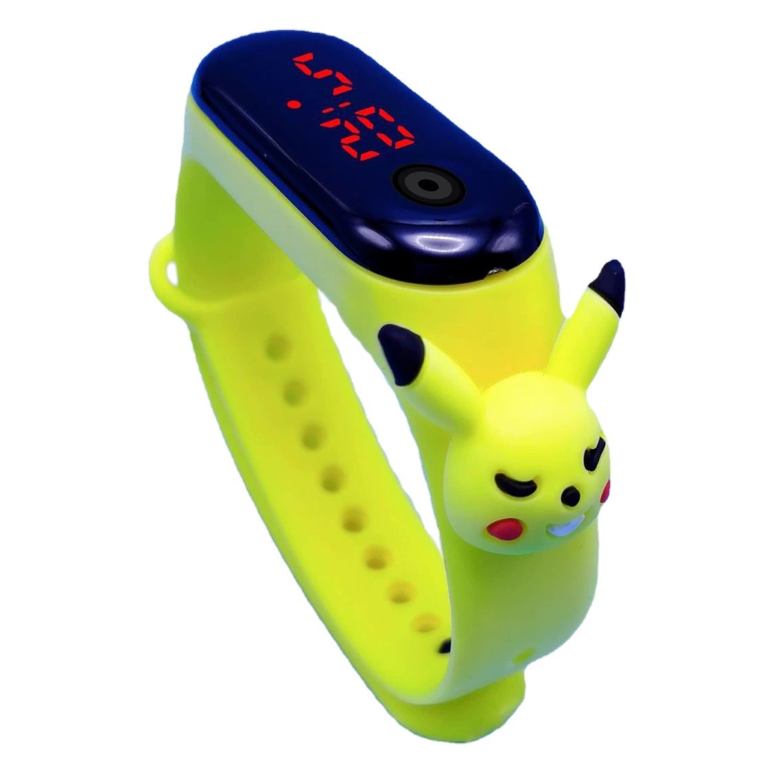 В наличии и быстрая доставка кукла M3 Кнопка светодиодный красный свет электронные часы милый браслет часы модные детские часы студент