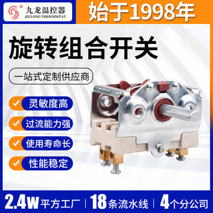 Hang ironing machine electric wok gear switch Rotary combination switch oven oven knob gear power switch