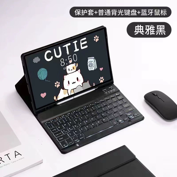 Case, keyboard, black mouse