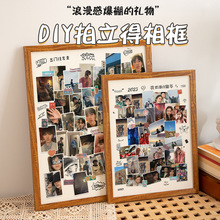 清仓大尺寸婚纱照相框挂墙影楼相片实木大相框拼图结婚照装裱画框