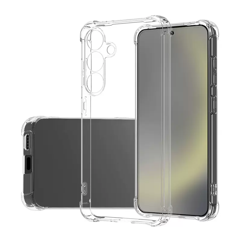 适用Samsung 三星S25手机壳M16 5G气囊防摔保护套TPU透明 M35软壳