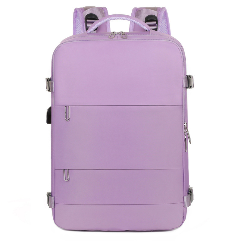 Mochila de viaje extendida de moda duradera de nuevo estilo transfronterizo, mochila para computadora de 16 pulgadas, mochila de negocios de cercanías simple