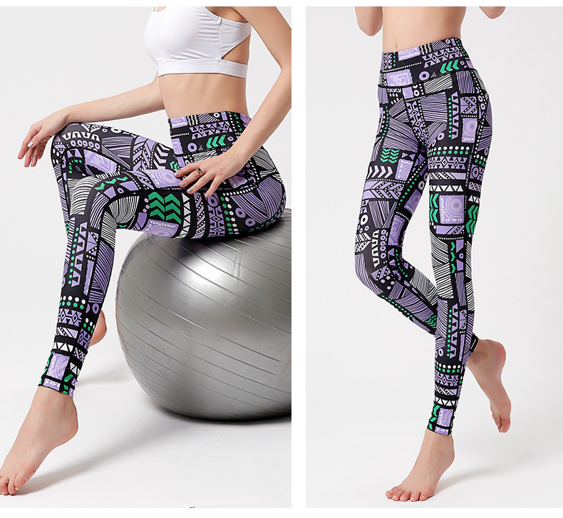 new style printed nine-point pants nihaostyles clothing wholesale NSXPF70740