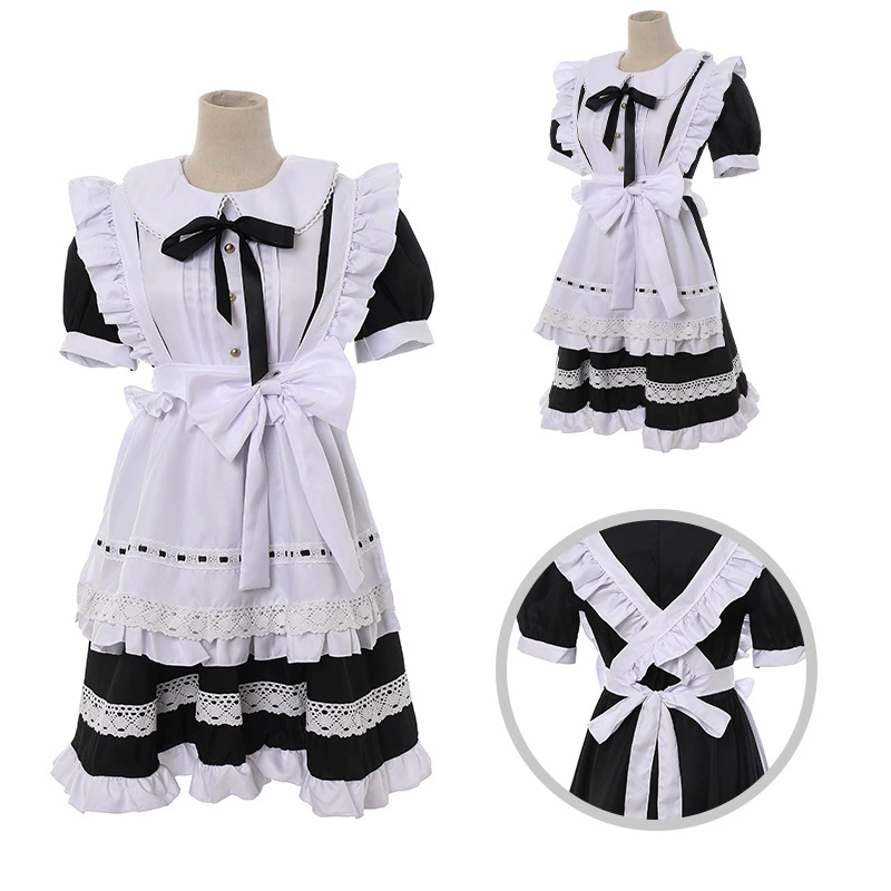 Длинная юбка, с длинным рукавом, японская форма, милое платье, для трансгендеров, косплей