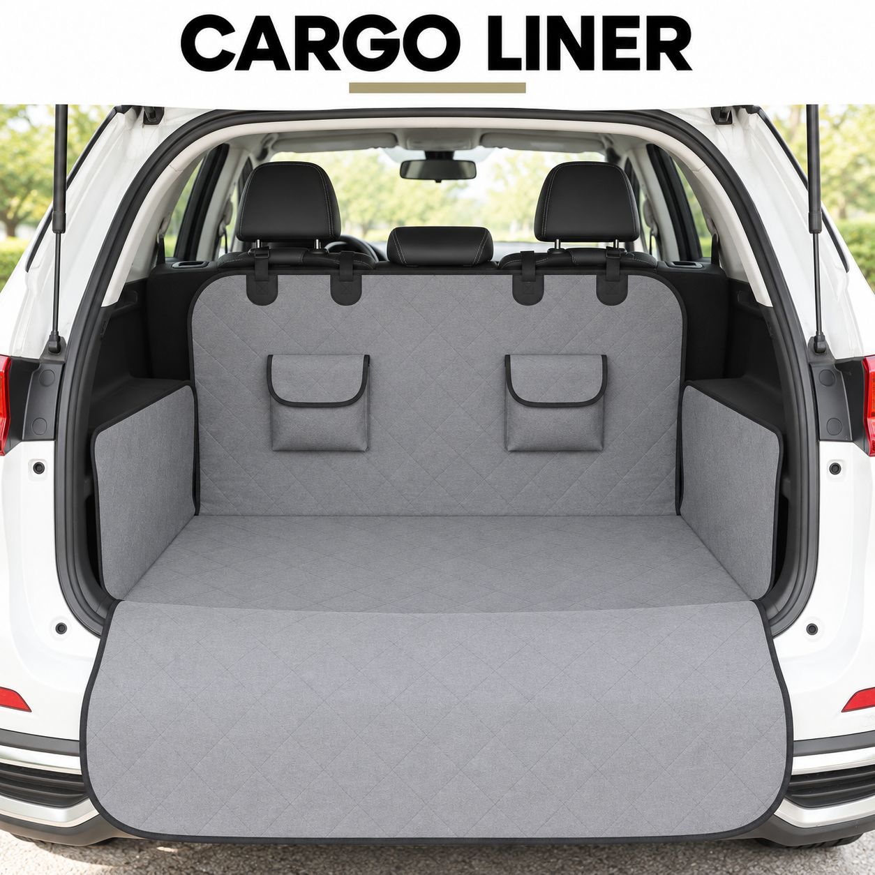 Amazon trunk Car Pet Mat universal car trunk mat cloth anti-dirty waterproof car dog cushion