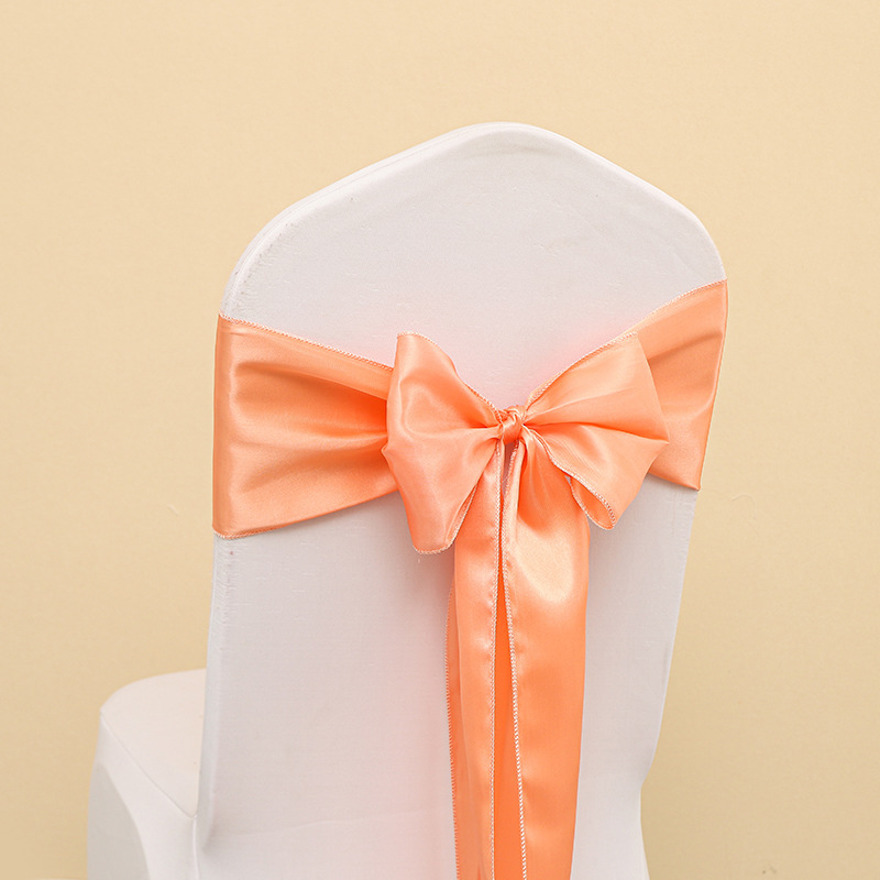 Rope de cuerda, respaldo de silla, lazo de flor, respaldo de silla, decoración de boda, banquete de boda, cinta de hotel, decoración de boda, funda de silla