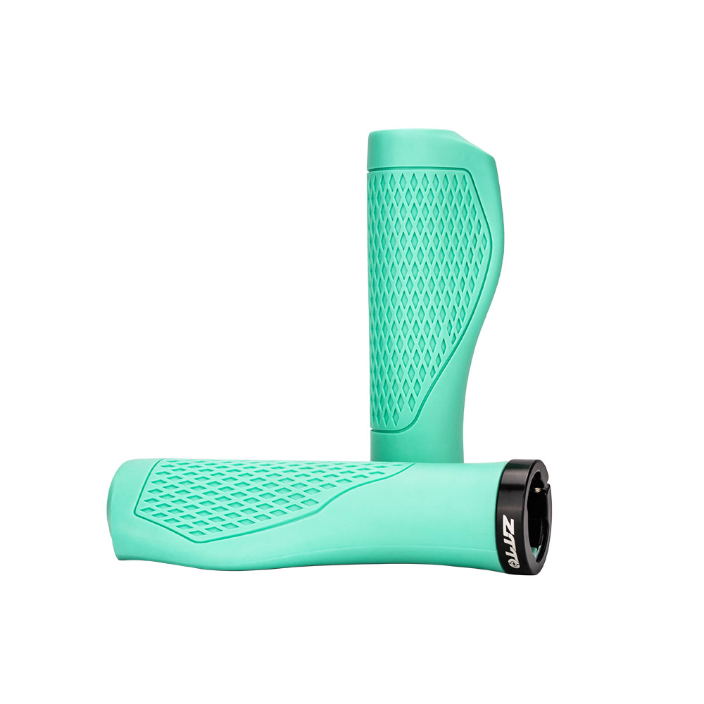 Mango de bola de carne de goma ZTTO agarre de bicicleta de montaña cerradura antideslizante absorción de golpes agarre de bicicleta plegable