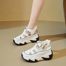 爆款ins韩厚底老爹鞋2026夏季新款街拍学生罗马鞋凉鞋增高休闲鞋