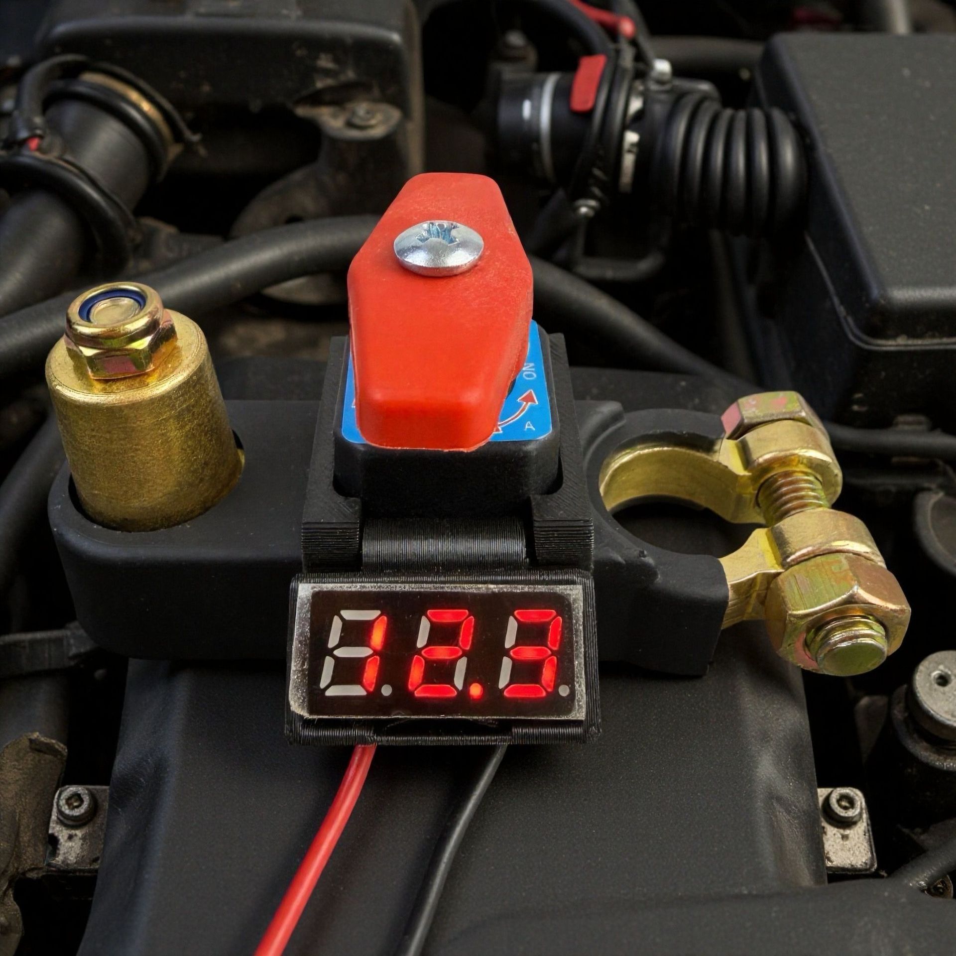 Thickened Pure Copper Car Battery Power-Off Switch, Main Power Switch, Negative Terminal Clip, Anti-Leakage, Whole Vehicle Power-Off Switch