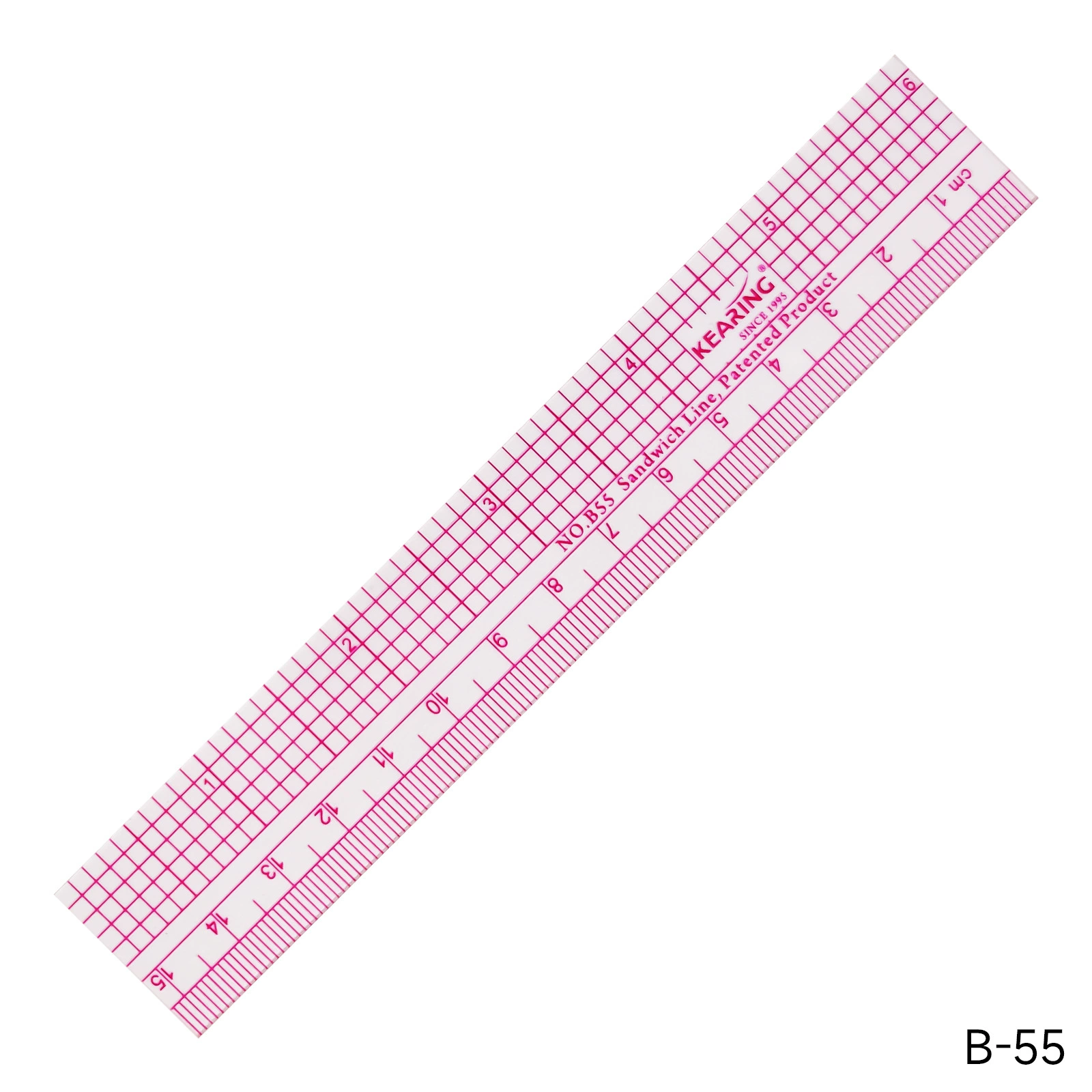 Keling placing ruler clothing pattern ruler plastic tailor ruler tailor tool square ruler sewing tool set