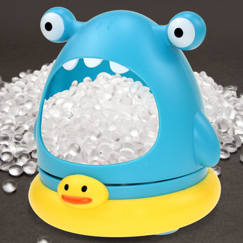 Cross-border new product bubble shark crab bath toy children outdoor water play crab foam making machine