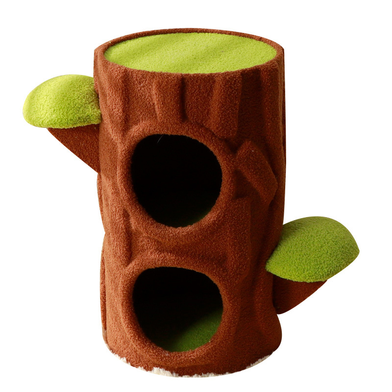 Marco de escalada para gatos al por mayor, columna de agarre para gatos, captura para gatos integrada, tabla de agarre para gatos universal de cuatro estaciones, nido para gatos, gran árbol vertical de múltiples capas