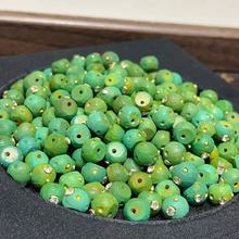 菜籽绿松石陨石大肠搭配隔珠DIY配件吊坠挂饰饰品项链批发挂件473