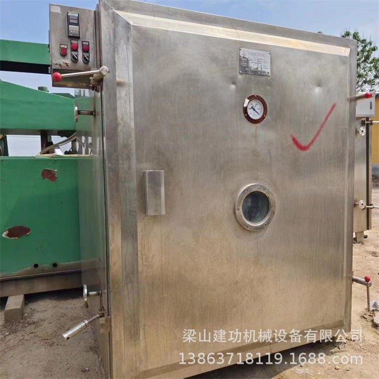 二手不锈钢低温真空烘箱 不锈钢内外加热低温烘干脉冲真空干燥箱